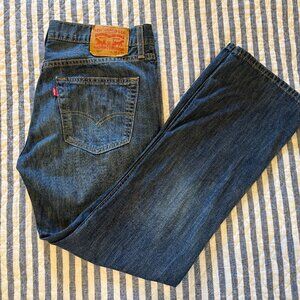 Levi’s 527 Men’s Slim Bootcut Jeans Summer Weight, Size 33/30‎